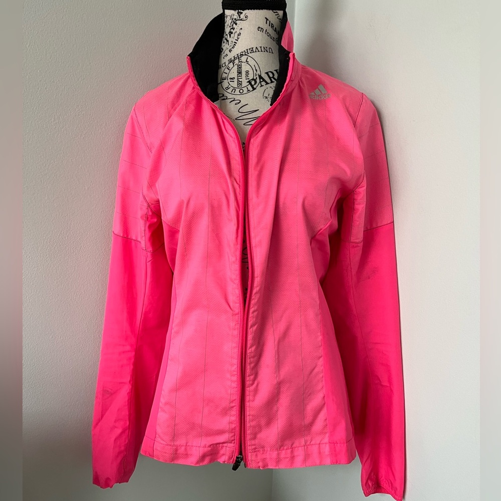 Adidas Supernova Storm Jacket - Women's Vibrant Pink Running Jacket
